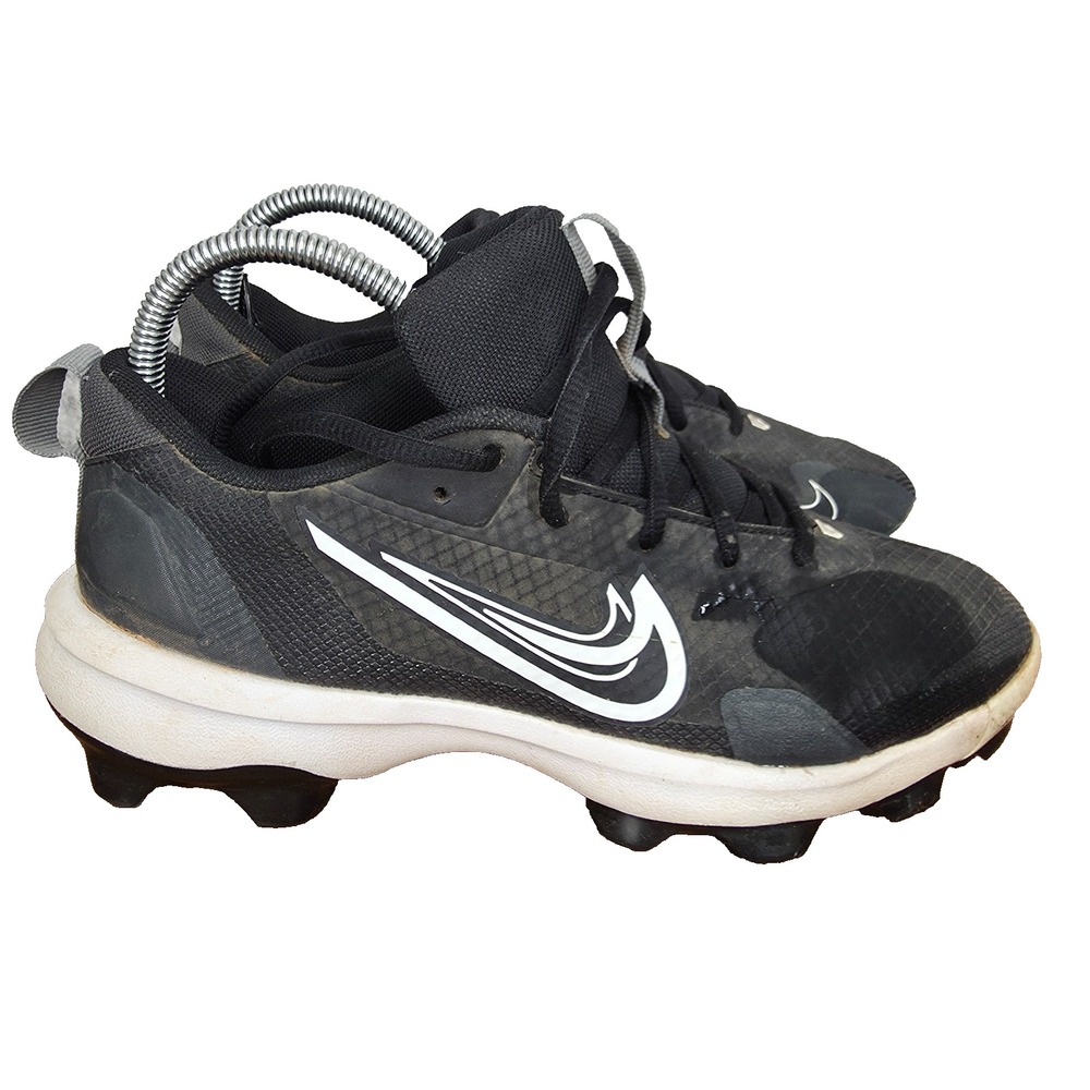Nike Force Trout 9‎ Pro MCS Baseball Cleats Boys 6 Y Black Sneakers FB6340-001*